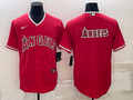 Men's Los Angeles Angels Red Alternate Replica Player Jersey1