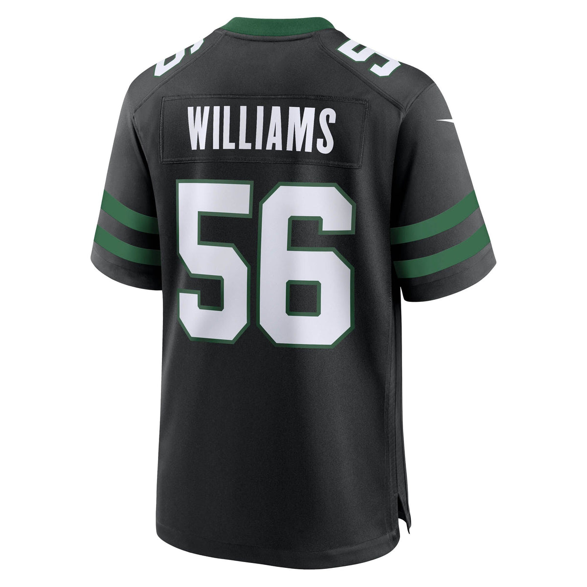 Quincy Williams New York Jets Nike Alternate Game Jersey - Legacy Black