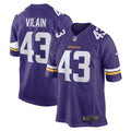 Luiji Vilain Minnesota Vikings Nike Game   Jersey - Purple