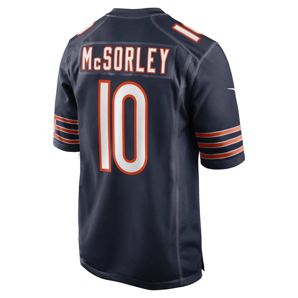 Trace McSorley Chicago Bears Nike Team Game Jersey -  Navy