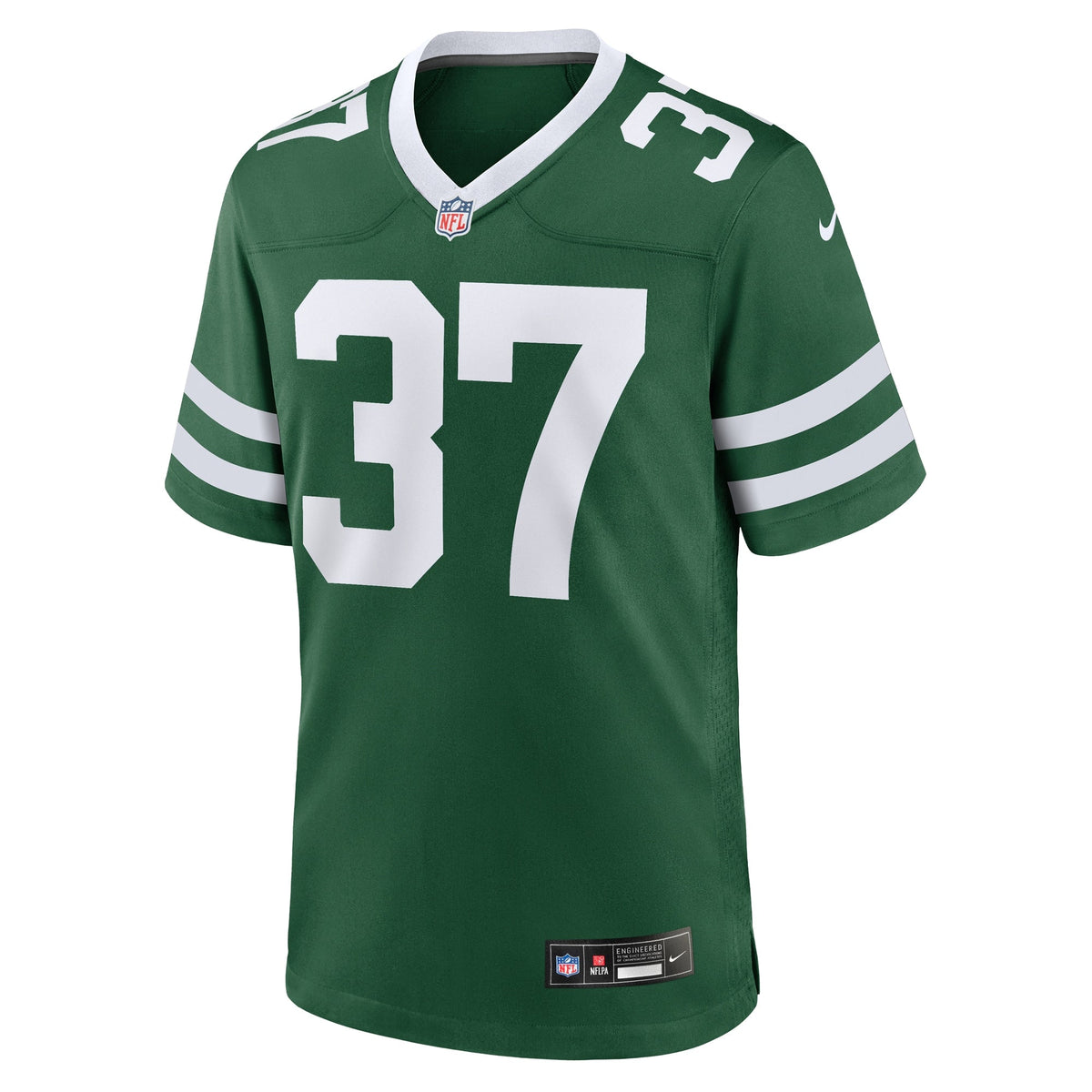 Qwan'tez Stiggers New York Jets Nike Team Game Jersey - Legacy Green