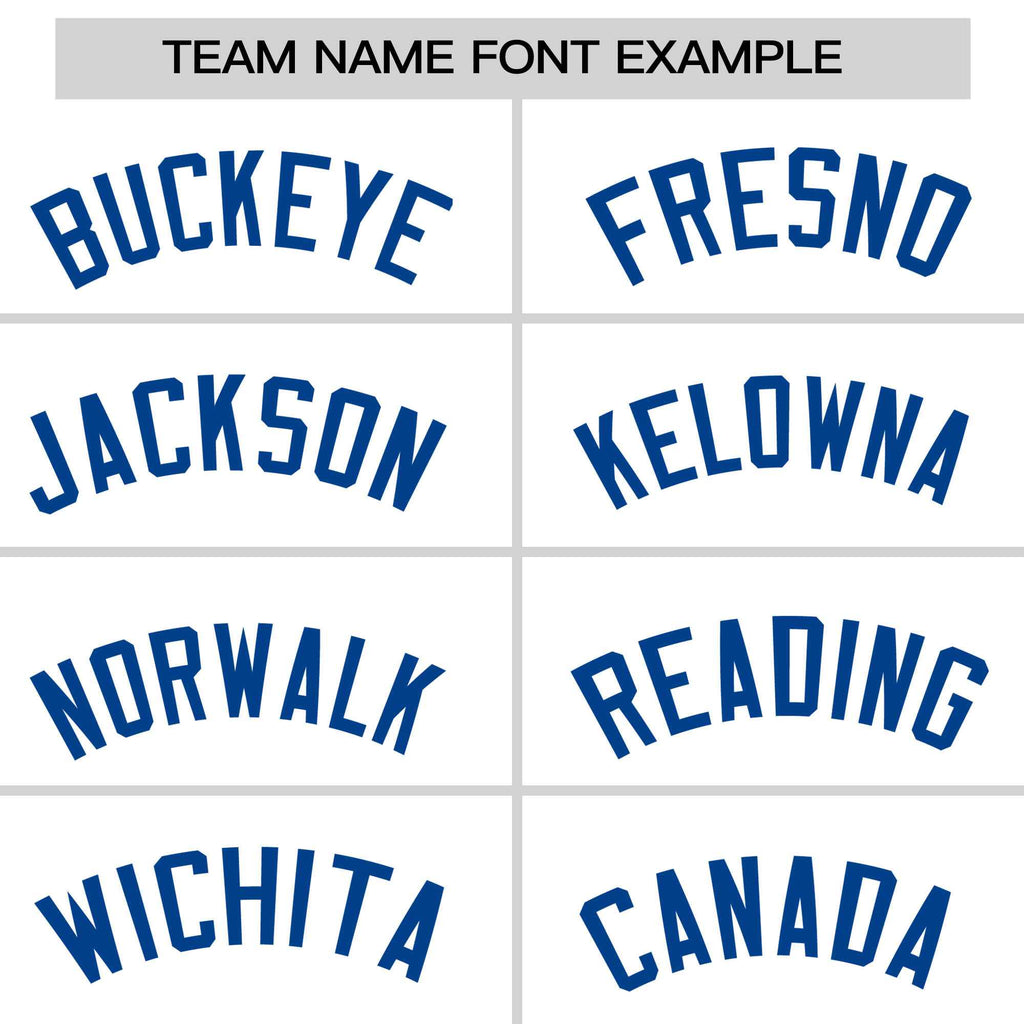 Custom White Royal Personalized Raglan Sleeves Design Authentic Baseball Jersey