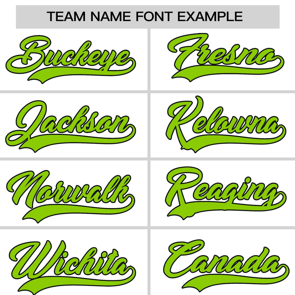 Custom White Neon Green Personalized Raglan Sleeves Design Authentic Baseball Jersey