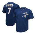 H.Astros #7 Craig Biggio  1991 Cooperstown Collection Mesh Pullover Player Jersey - Navy Baseball Stitched Jerseys