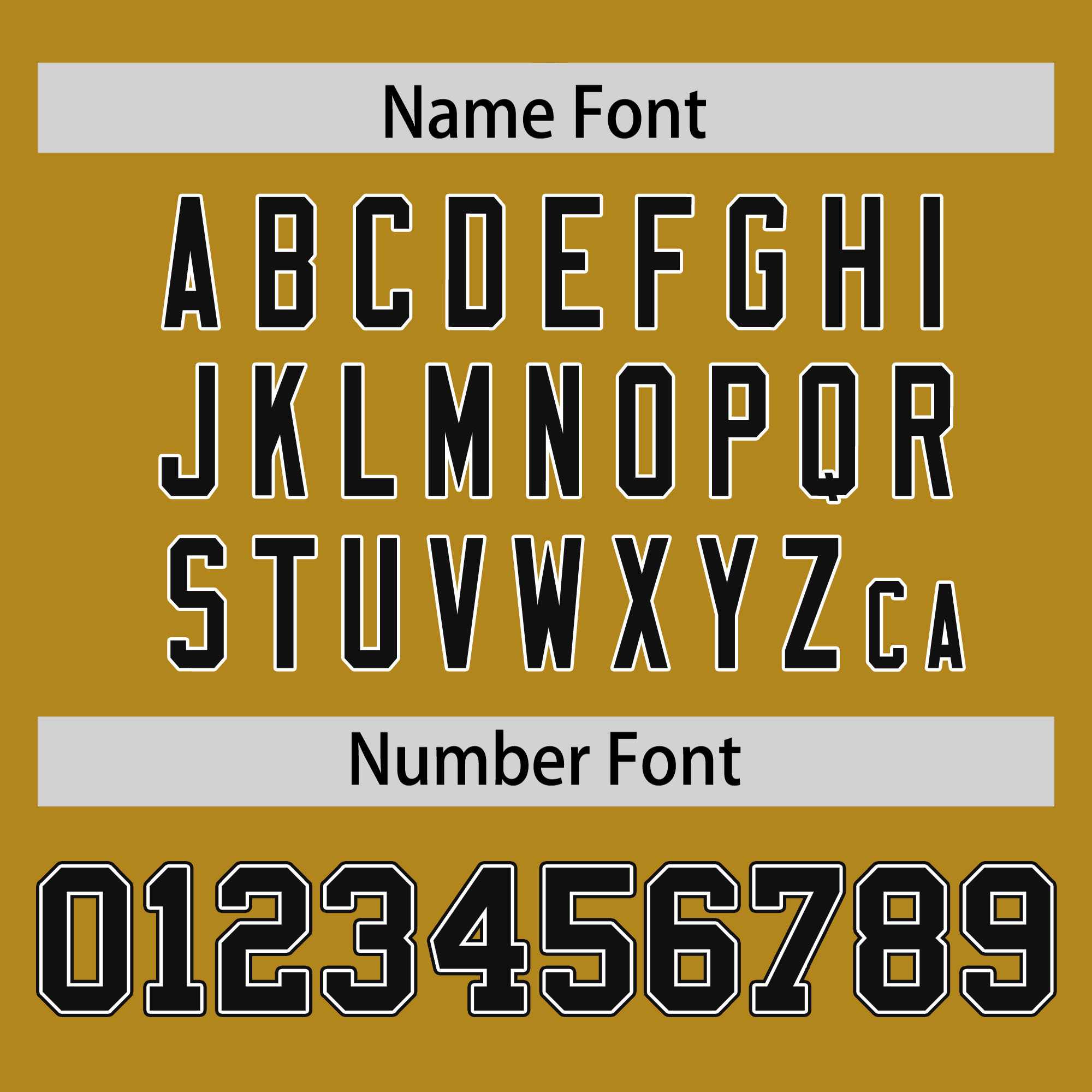 Custom Old Gold Black-White Personalized Classic Authentic Football Jersey