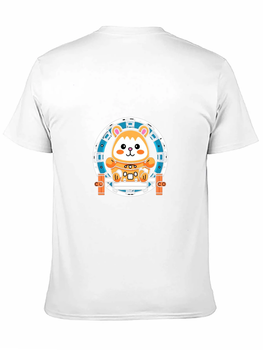 Hamster Wheel Graphic Tee - Black
