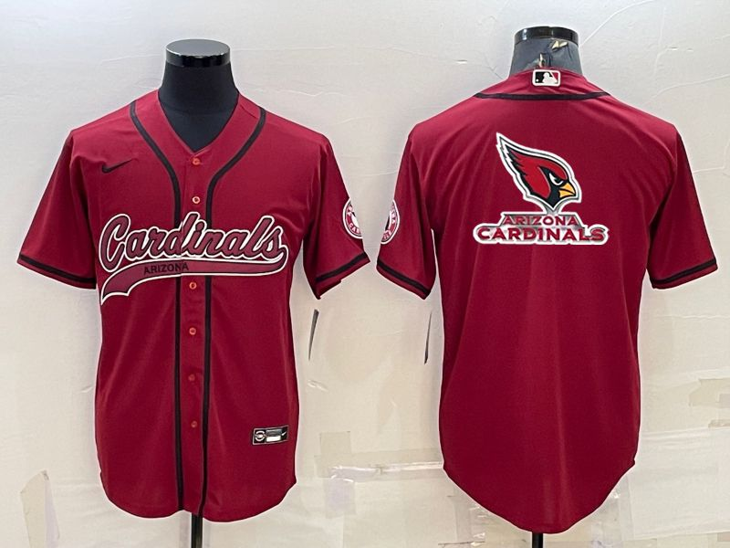 Men's Arizona Cardinals Red Game Jersey1