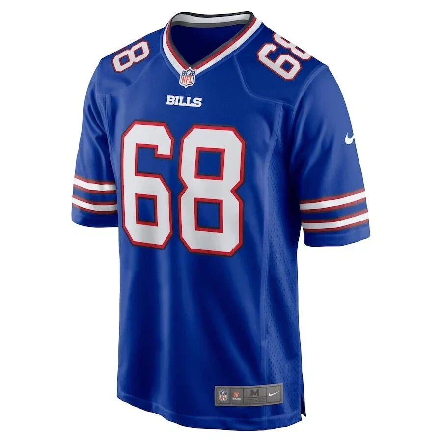 Buffalo Bills Tylan Grable #68 Nike Men's Royal Blue Official NFL Game Jersey
