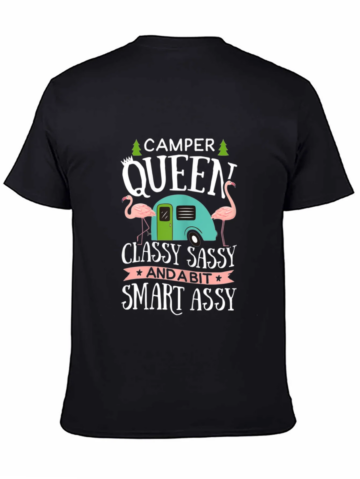 Camper Queen Graphic Tee - Classy Sassy & Smart Assy